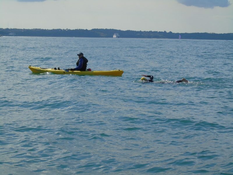 Swimming the Solent